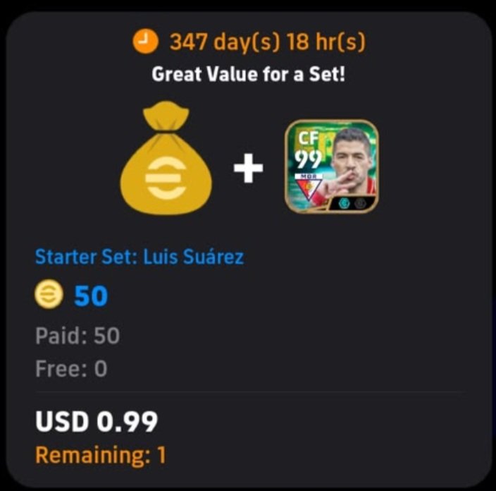 Starter Set  luis suarez
