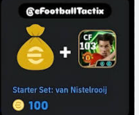 Starter Set : van Nistelrooij - 100 Coins